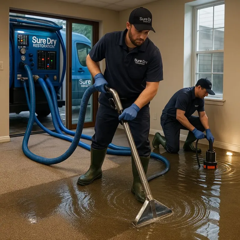 Water Extraction and Removal process in Vineland, MN